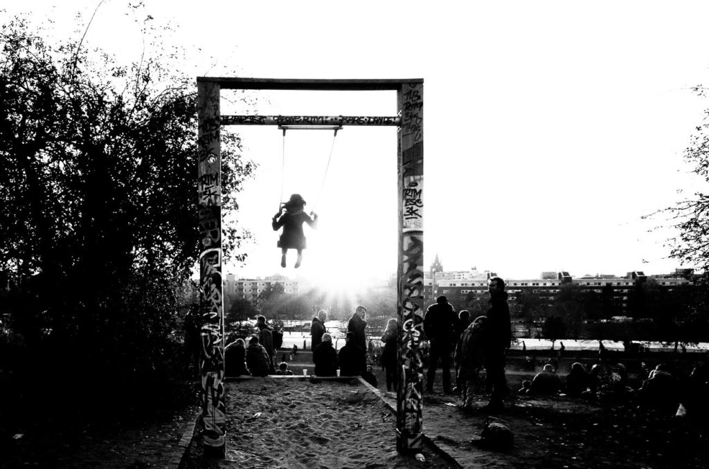 Berlin Photography The Swings at Mauerpark • Martin U Waltz