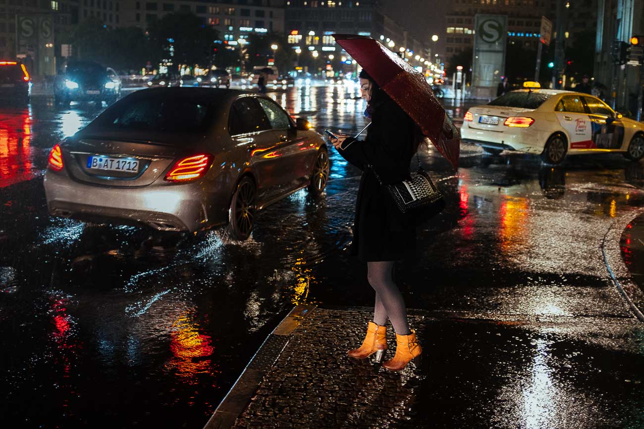 street photography and rain Martin U Waltz