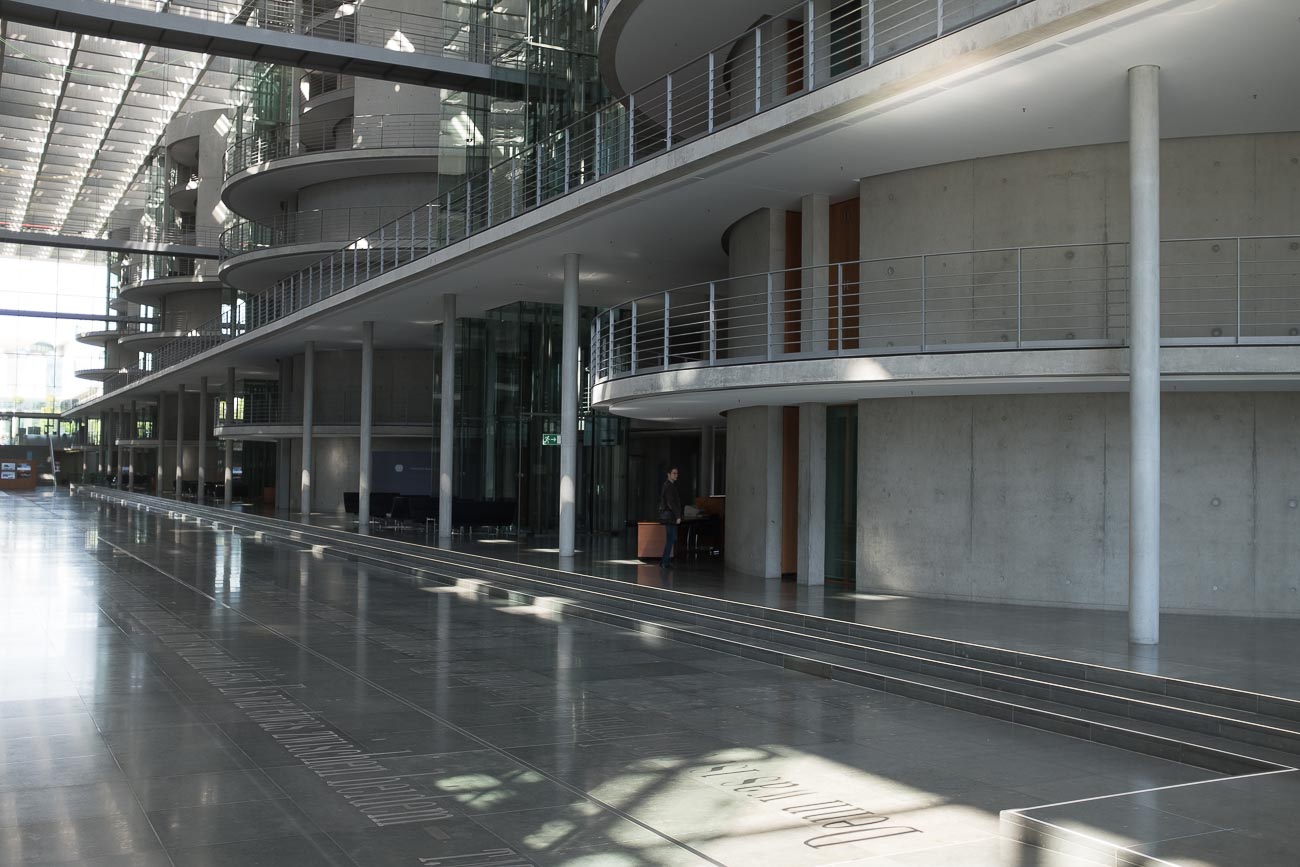 Inside German Bundestag and Chancellery Martin U Waltz