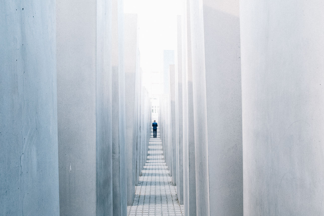 Berlin Holocaust memorial street photography Berlin Martin U Waltz