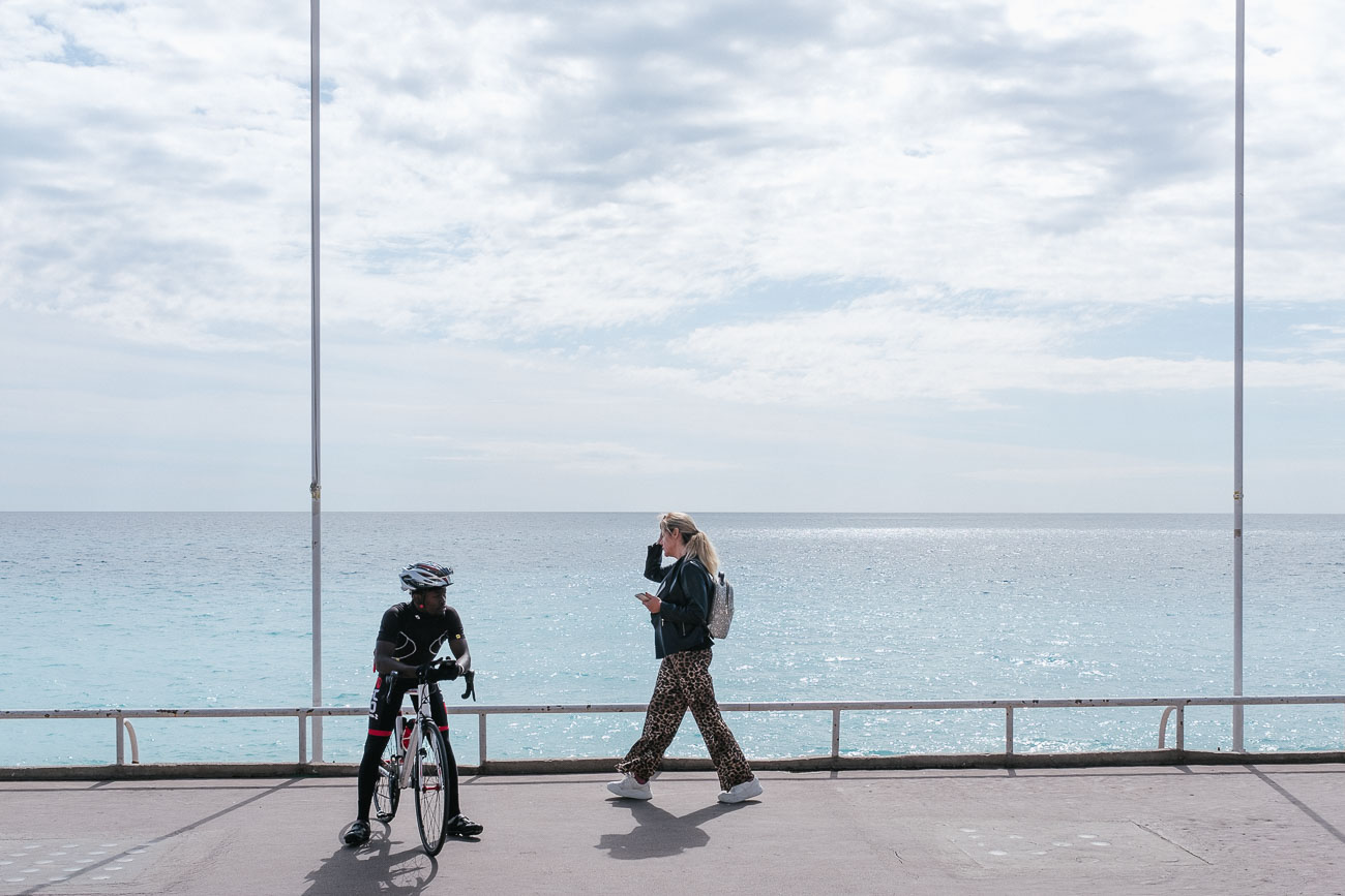 Seaside Nice France Promenade des anglais by Martin U Waltz