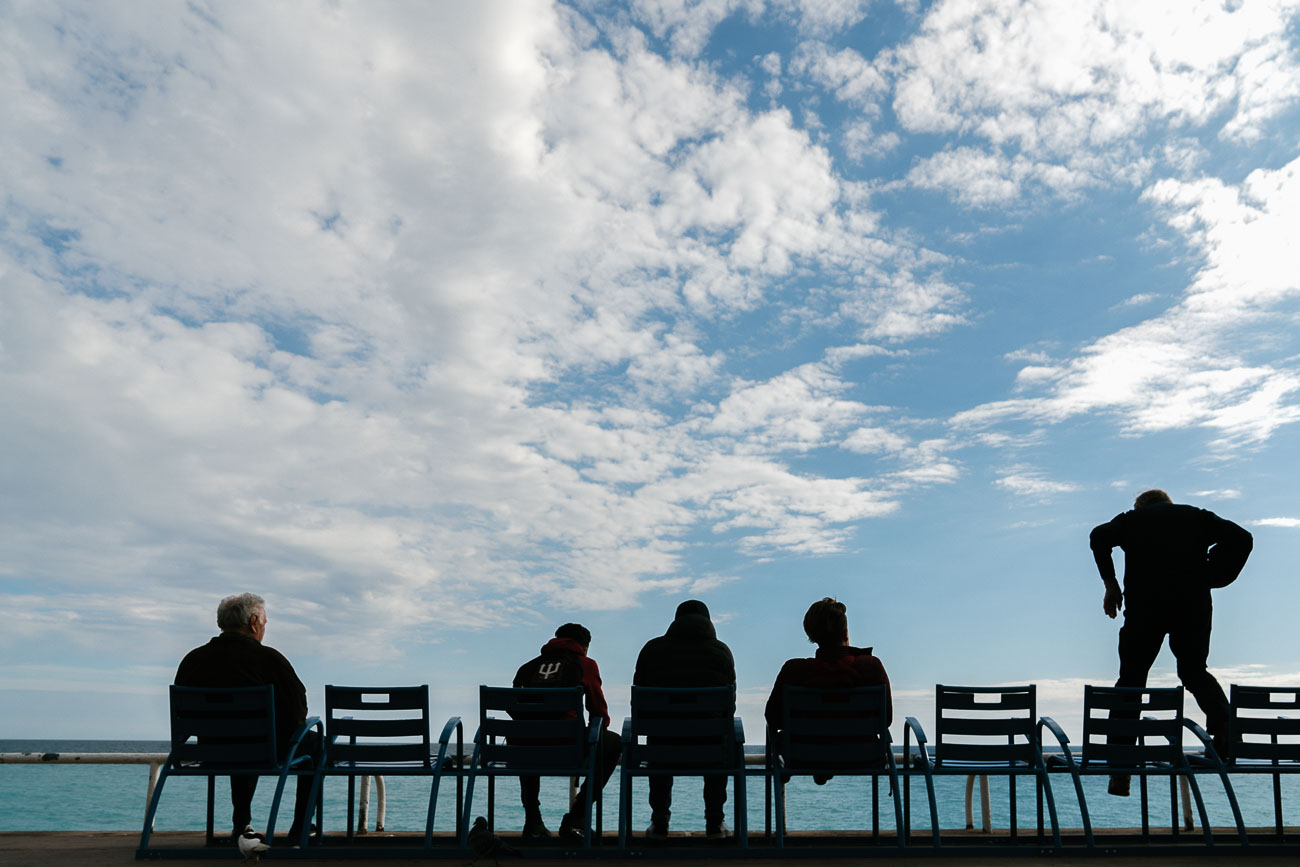 Seaside Nice France Promenade des anglais by Martin U Waltz