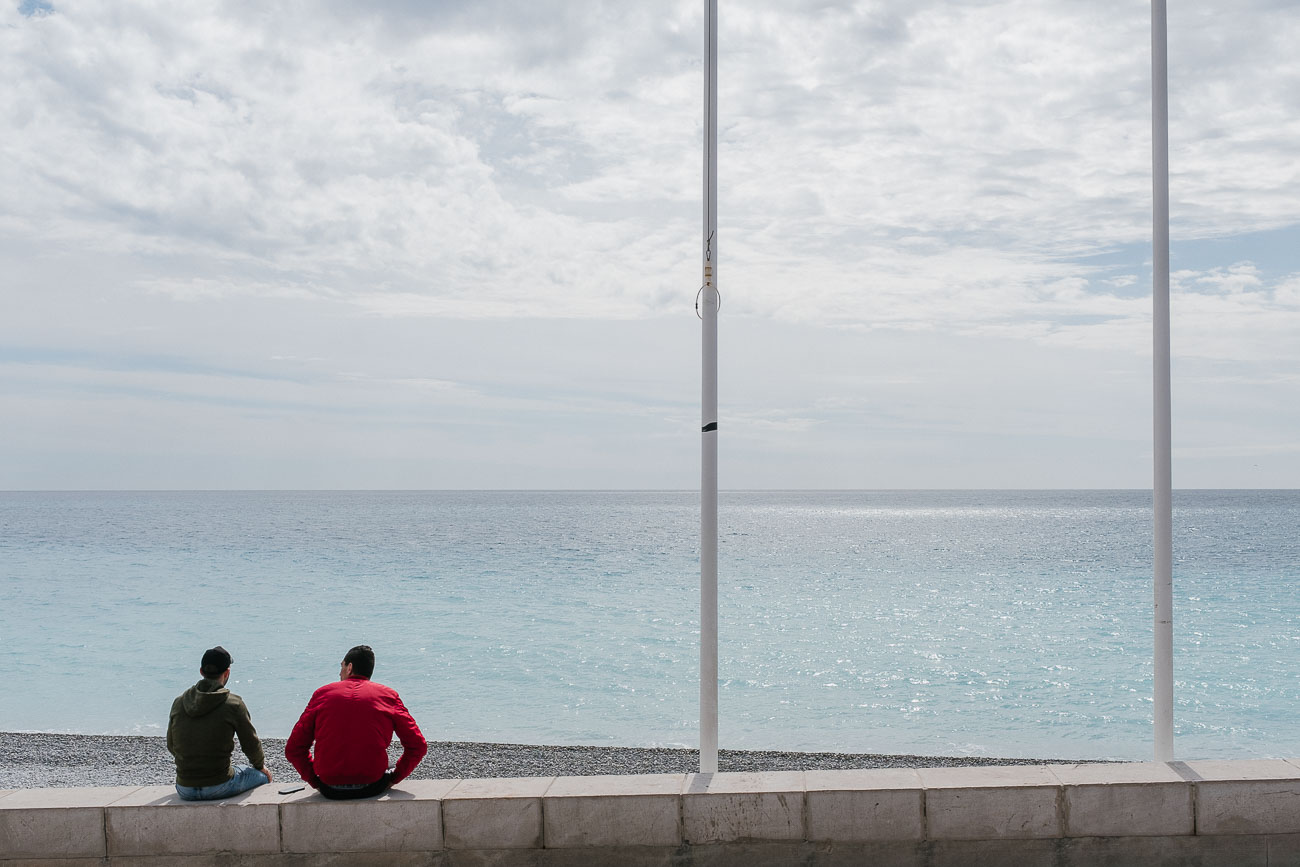 Seaside Nice France Promenade des anglais by Martin U Waltz