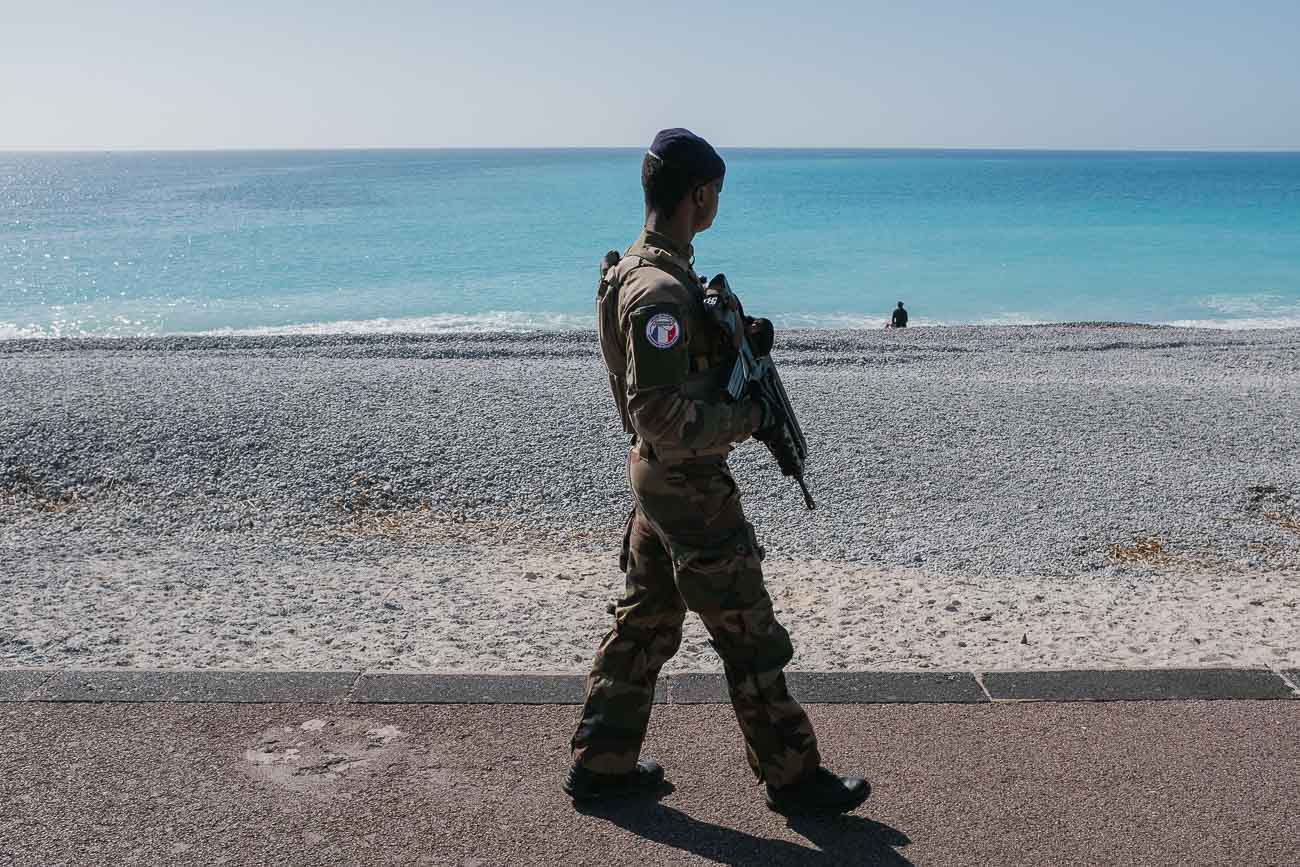 Seaside Nice France Promenade des anglais by Martin U Waltz