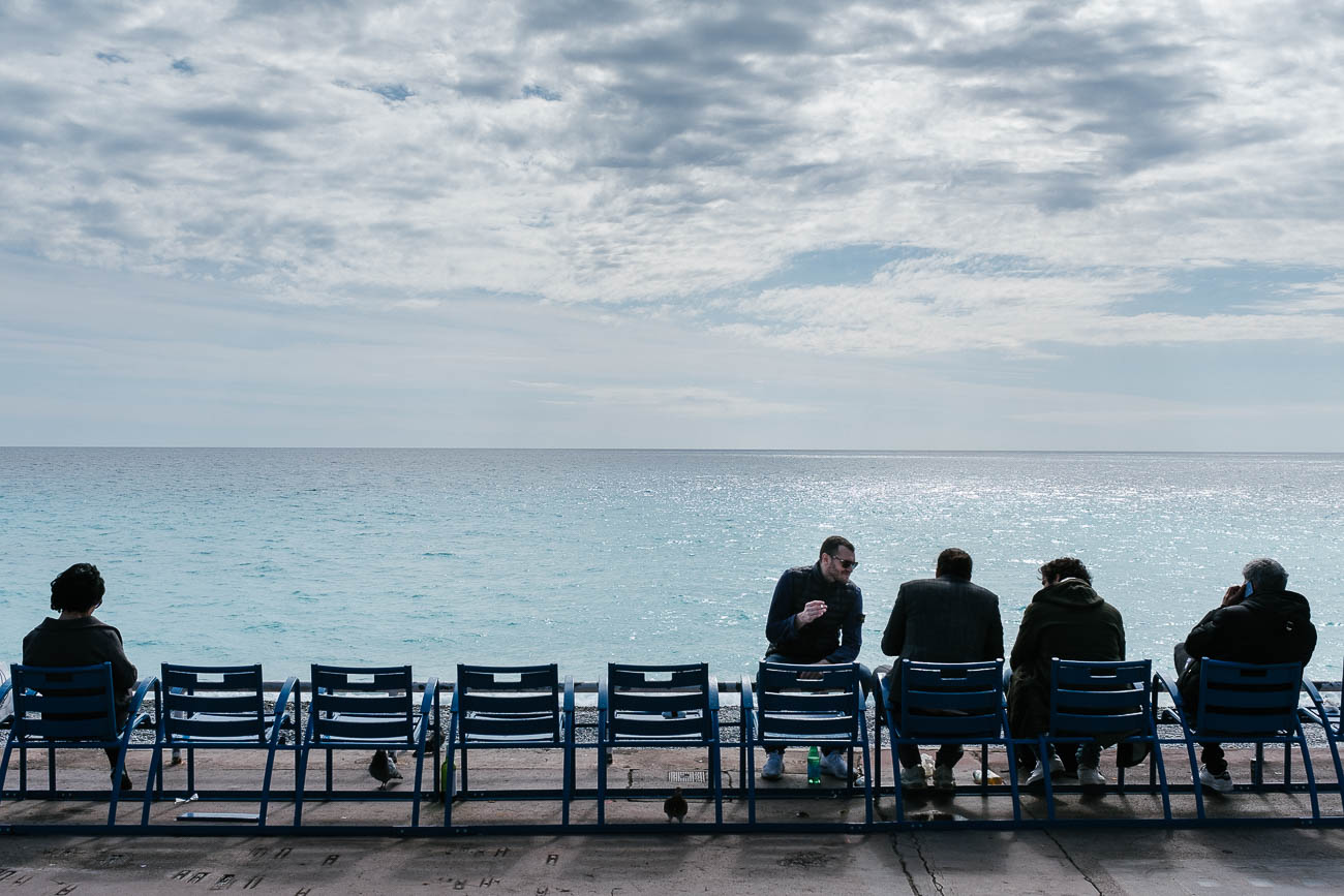 Seaside Nice France Promenade des anglais by Martin U Waltz