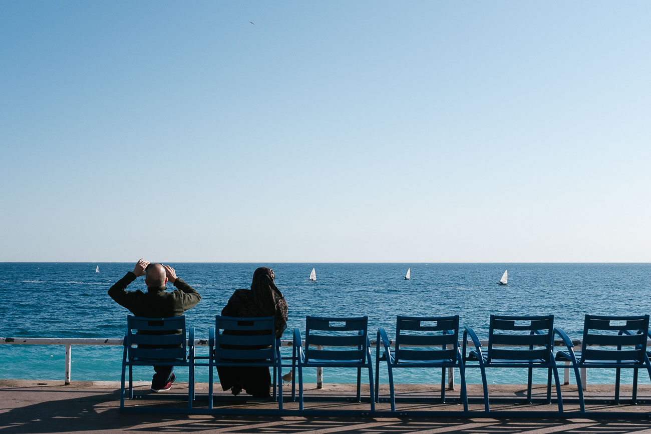 Seaside Nice France Promenade des anglais by Martin U Waltz