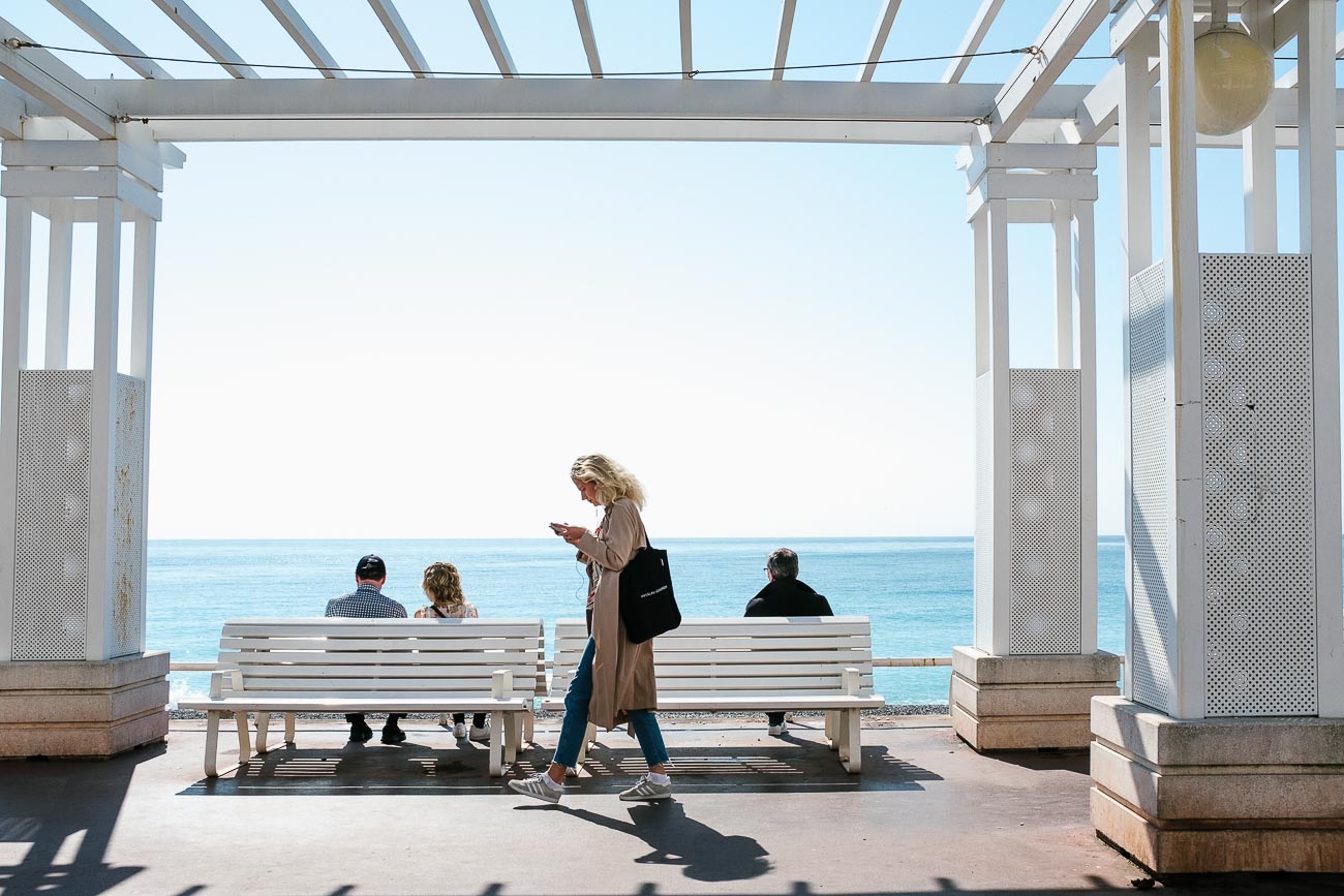 Seaside Nice France Promenade des anglais by Martin U Waltz