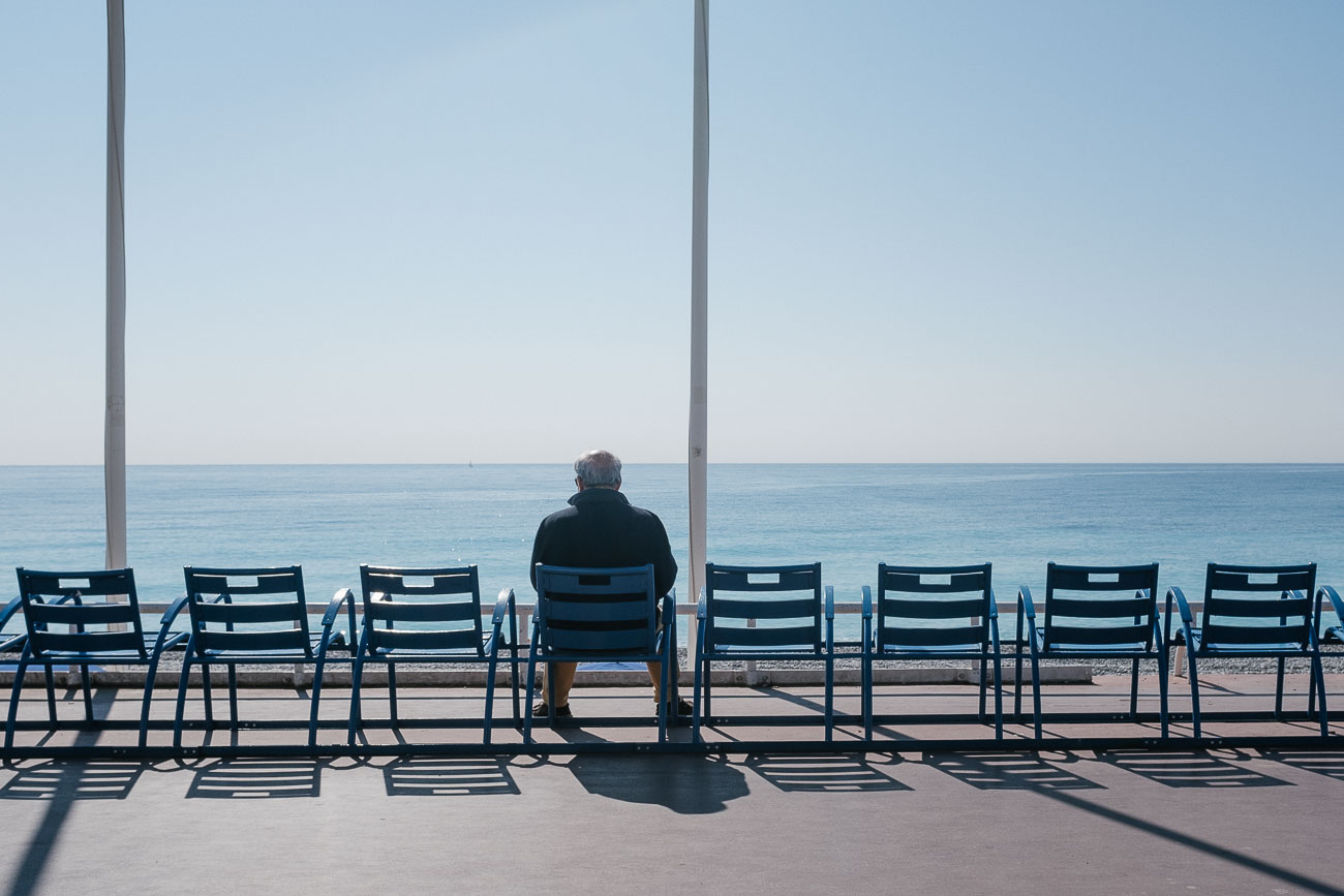 Seaside Nice France Promenade des anglais by Martin U Waltz