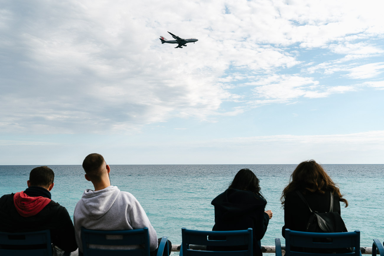 Seaside Nice France Promenade des anglais by Martin U Waltz