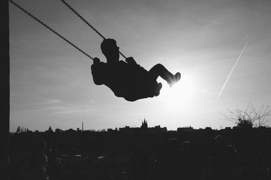 Berlin Photography The Swings at Mauerpark • Martin U Waltz